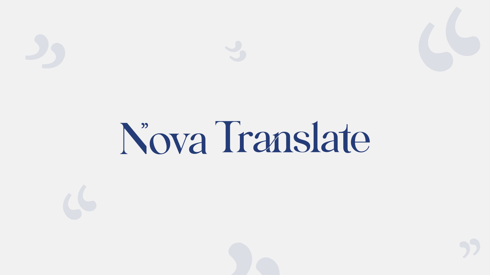 Nova Translate favicon